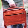 Special Leather Messenger Bag, thumbnail 4 of 4