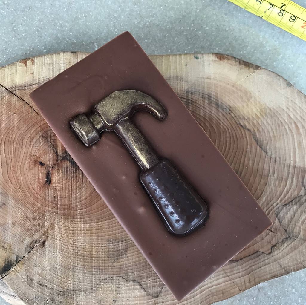 Diy Chocolate Hammer Bar By The Crafty Chocolatier