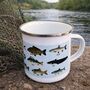 Coarse Fishing Enamel Mug, thumbnail 1 of 3