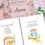 Nursery Rhymes And Personalised Poems In Adorable Pink, thumbnail 8 of 9