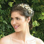 Silver Or Gold Plated Blossom Enameled Bridal Hair Clip, thumbnail 10 of 12