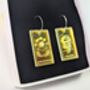 Tarot Cards Earrings Iridescent Acrylic Hoop Earrings, thumbnail 7 of 9