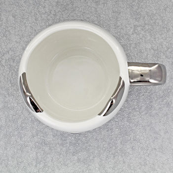 Ceramic Cat Mug In White Finish, 2 of 2