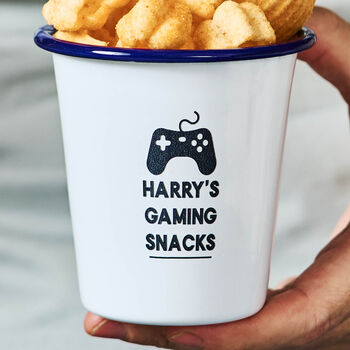 Personalised Gaming Snack Pot, 3 of 3