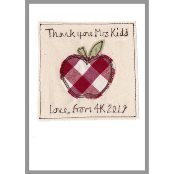 Personalised Thank You Teacher Card, 3 of 10