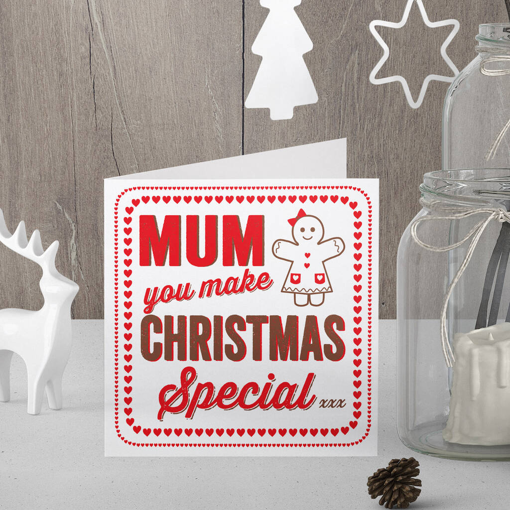 Mum Christmas Card By Allihopa | notonthehighstreet.com