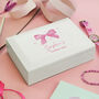 Personalised Bow Jewellery Box For Girl, thumbnail 2 of 4
