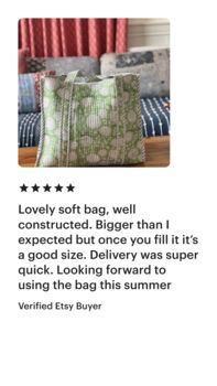 Tote Bag, Beach Bag, Block Print Indian Handbag, 12 of 12