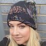 Cancer Chemo Headwear Beanie Hat Soft Fur Lined, thumbnail 4 of 12