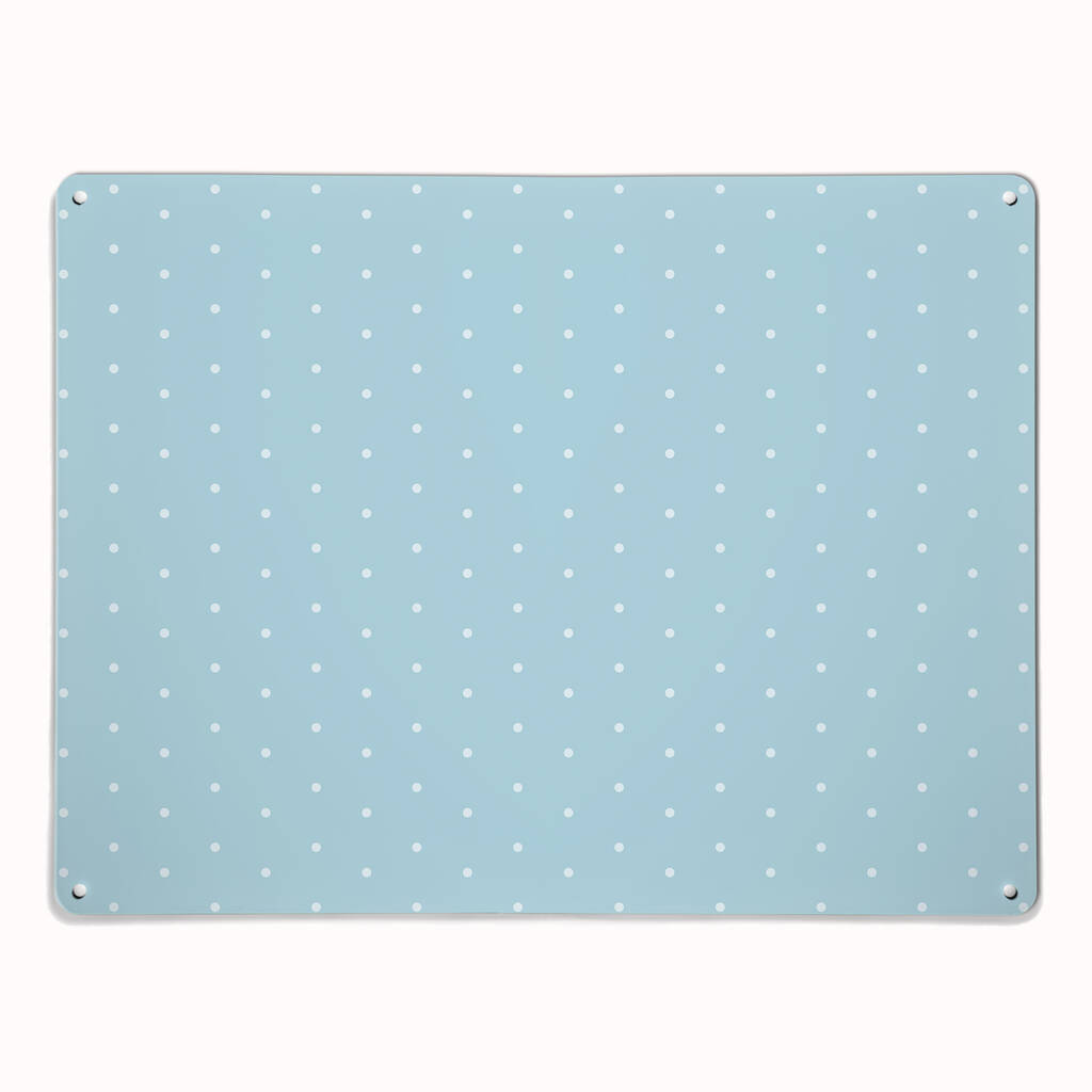 polkadot design large kitchen noticeboard by hello pablo