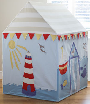 Large Children's Beach Hut And Seaside Play Tent, 4 of 9