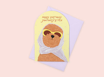 Happy Birthday You Fancy Bitch Card, 6 of 7