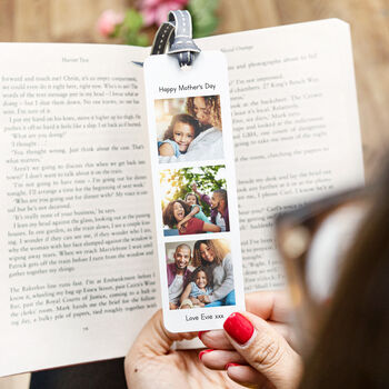 Personalised Photobooth Bookmark For Mum, 2 of 3