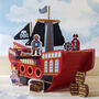 Pirate Ship With Three Pirates And 11 Accessories, thumbnail 1 of 2
