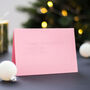 Personalised Merry Christmas From… Braille Card, thumbnail 2 of 3
