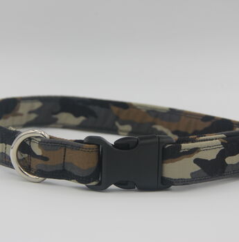 Green Camouflage Dog Collar, 3 of 7