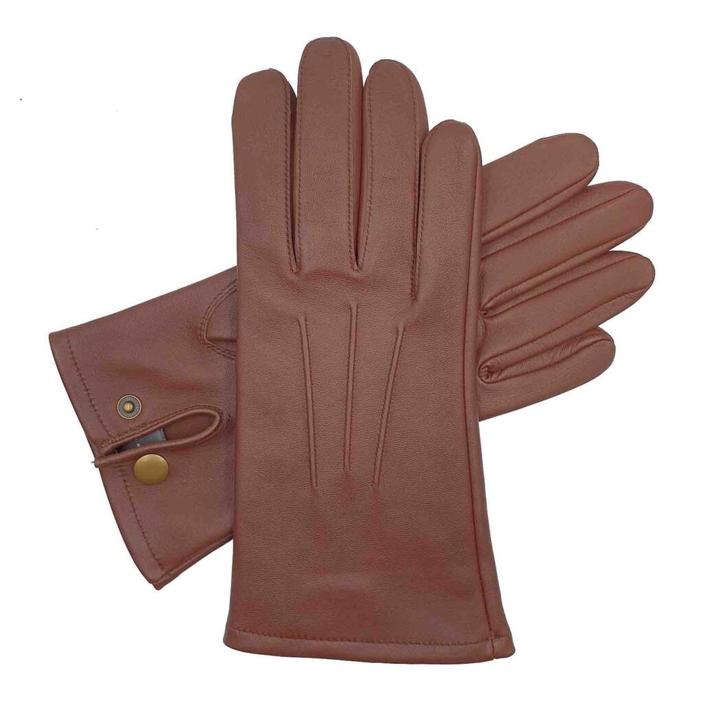 Barrington. Men's Unlined Leather Gloves, 1 of 8