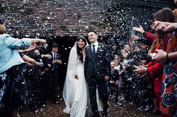 White Water Soluble Snow Confetti | Wedding Decor, 2 of 5