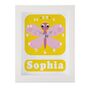 Personalised Childrens Butterfly Clock, thumbnail 9 of 9