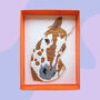 Bespoke Animal Portrait Iced Biscuit, thumbnail 5 of 9