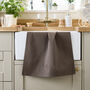 Mocha Cotton Kitchen Accessories, thumbnail 3 of 5