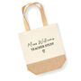 Personalised Teacher End Of Term Tote Bag Gift, thumbnail 2 of 4