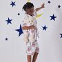 The Pop Corn Boys Pyjama Set With Matching Teddy Bear, thumbnail 2 of 3