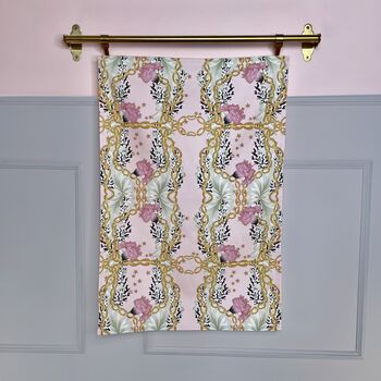 Magical Floret Tea Towel Powder Pink, 2 of 2