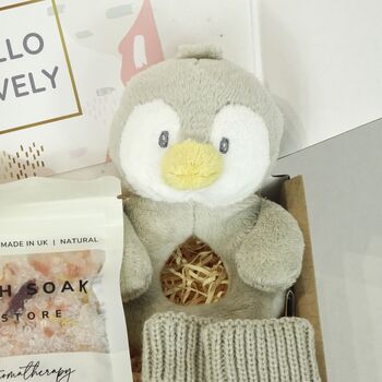 New Parent And New Baby Pedro Penguin Gift Set, 2 of 7