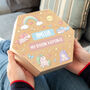 Personalised Unicorn Hexagon Keepsake Box Gift For Children, thumbnail 1 of 6