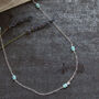 Amazonite Dewdrop Necklace, thumbnail 3 of 5