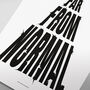 Far From Normal Limited Edition Art Print, thumbnail 2 of 7