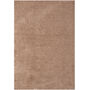 The Rugs Plain Beige Shaggy Rug, thumbnail 2 of 12