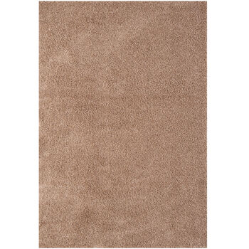 The Rugs Plain Beige Shaggy Rug, 2 of 12