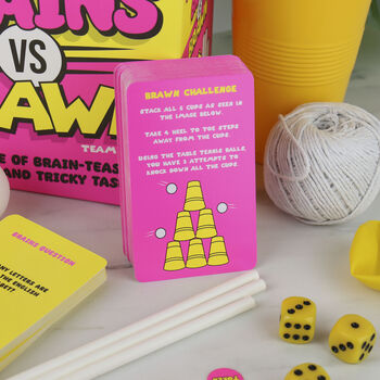 Brains Vs Brawn Game, 3 of 5