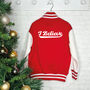 Christmas Varsity Jacket. I Believe, thumbnail 1 of 4