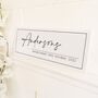 Personalised 'Elegance' Wall Sign, thumbnail 2 of 8