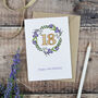 Floral 18th Birthday Wooden Illustrated Card, thumbnail 1 of 2