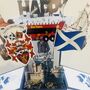 Personalisable Edinburgh Scotland Themed 3D Greeting/Gift Card, thumbnail 1 of 7