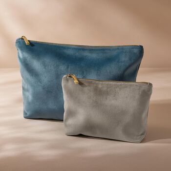 Personalised Velvet Accessory Bag, 5 of 10