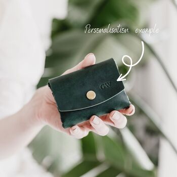 Green Leather Purse, 5 of 6