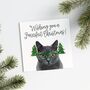 Personalised Pet 'Funny Christmas Glasses' Christmas Card, thumbnail 4 of 10