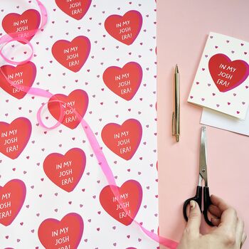 Personalised Taylor Swift Inspired Wrapping Paper, 2 of 3