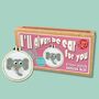I'll Always Be Ear For You Mini Matchbox Cross Stitch Kit, thumbnail 1 of 7