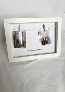 13x18cm Personalised Photo Frame Add Your Custom Image/Text, 2 of 7