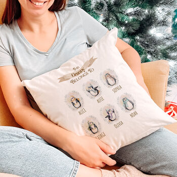 Personalised Grandma Cushion With Grandchildren Names, 2 of 8