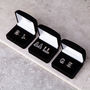 Alphabet Initial Cufflinks In Silver, thumbnail 5 of 8