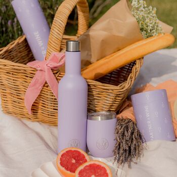 Lavender Insulated Wine Tumbler, 5 of 12
