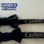 30 Colours Personalised Child Bow Tie Wedding Page Boy, thumbnail 1 of 11
