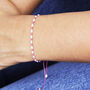 Freshwater Pearl Adjustable Braided Cord Bracelet, thumbnail 1 of 10